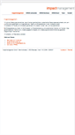 Mobile Screenshot of impactmanagement.at